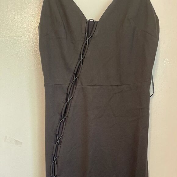 STYLESTALKER Lillian High-Low Black Dress.Size XS - Picture 3 of 11